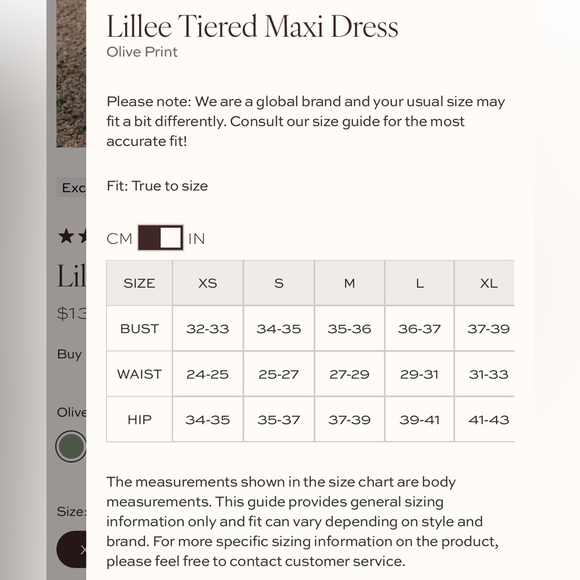 Petal & Pup Lillee Tiered Maxi Dress - Picture 10 of 10